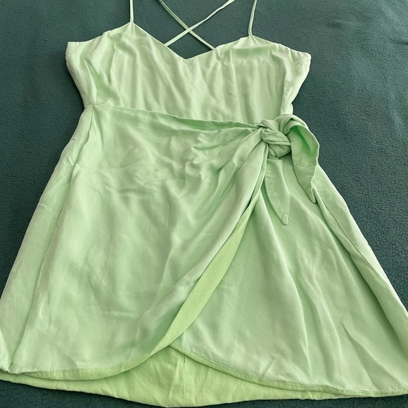 Kittenish Wrap Dress - Picture 2 of 14